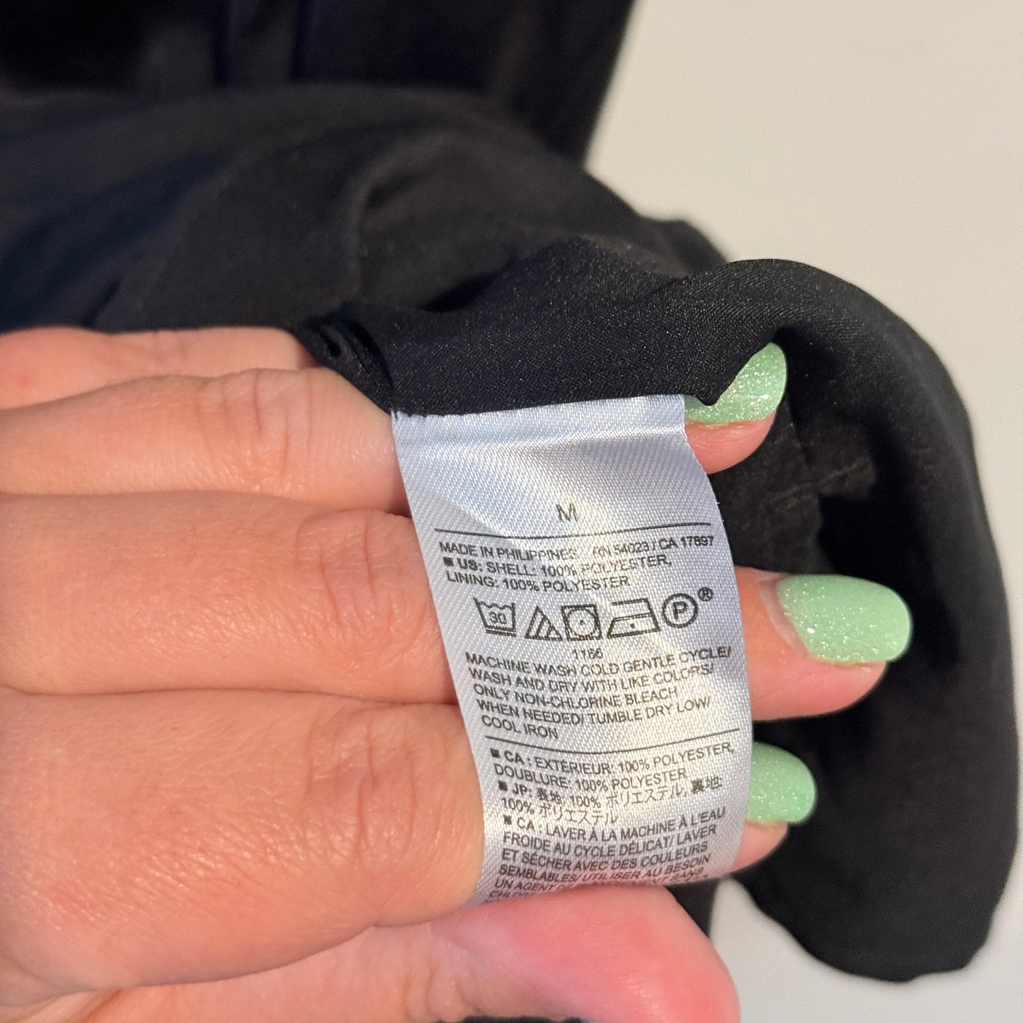 Banana Republic Size M Black Midi Dress