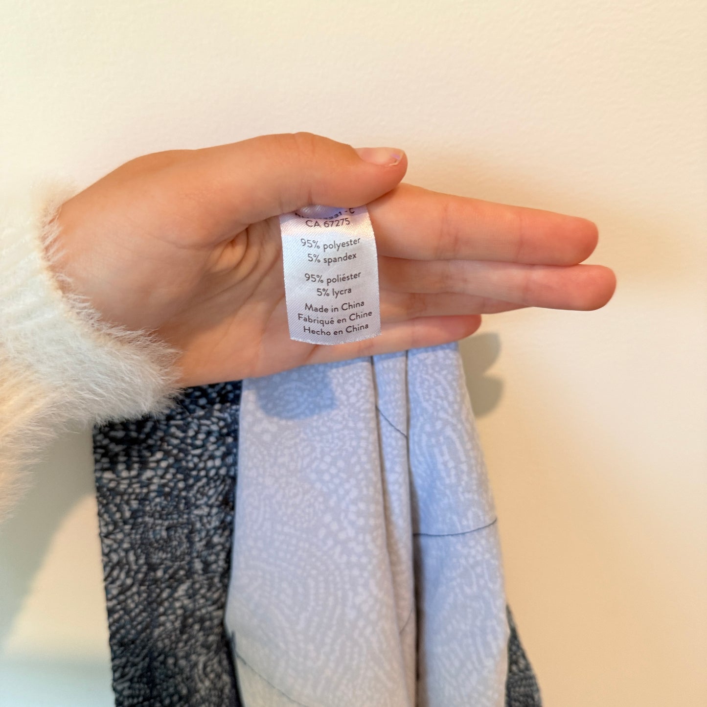 Rip Skirt Size M Blue Lightweight Pants