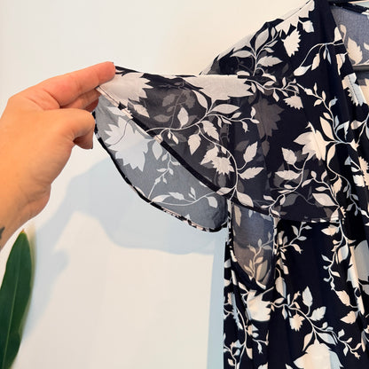Jacqui E Size XL Floral Print Dress