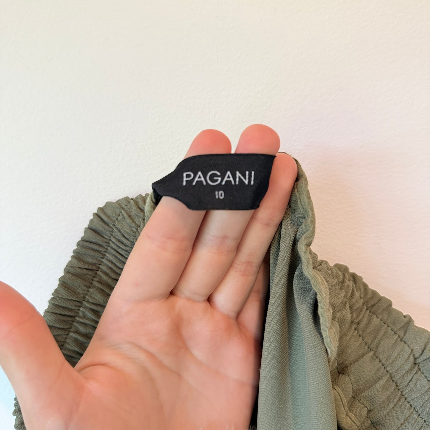 Pagani Size 10 Wide-Leg Pants