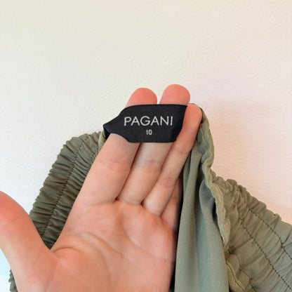 Pagani Size 10 Wide-Leg Pants