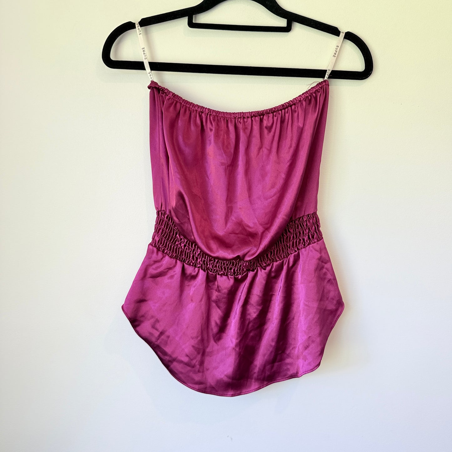 Supre Size S Satin Tube Top