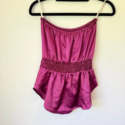 Supre Size S Satin Tube Top