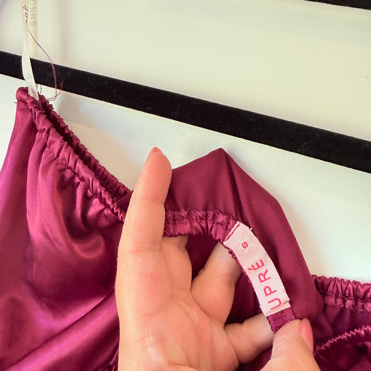 Supre Size S Satin Tube Top