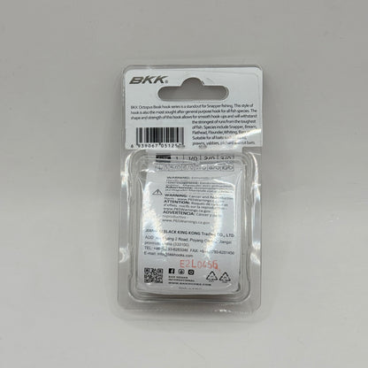 BKK Octopus Beak Fishing Hooks 4/0 – 25 Pack