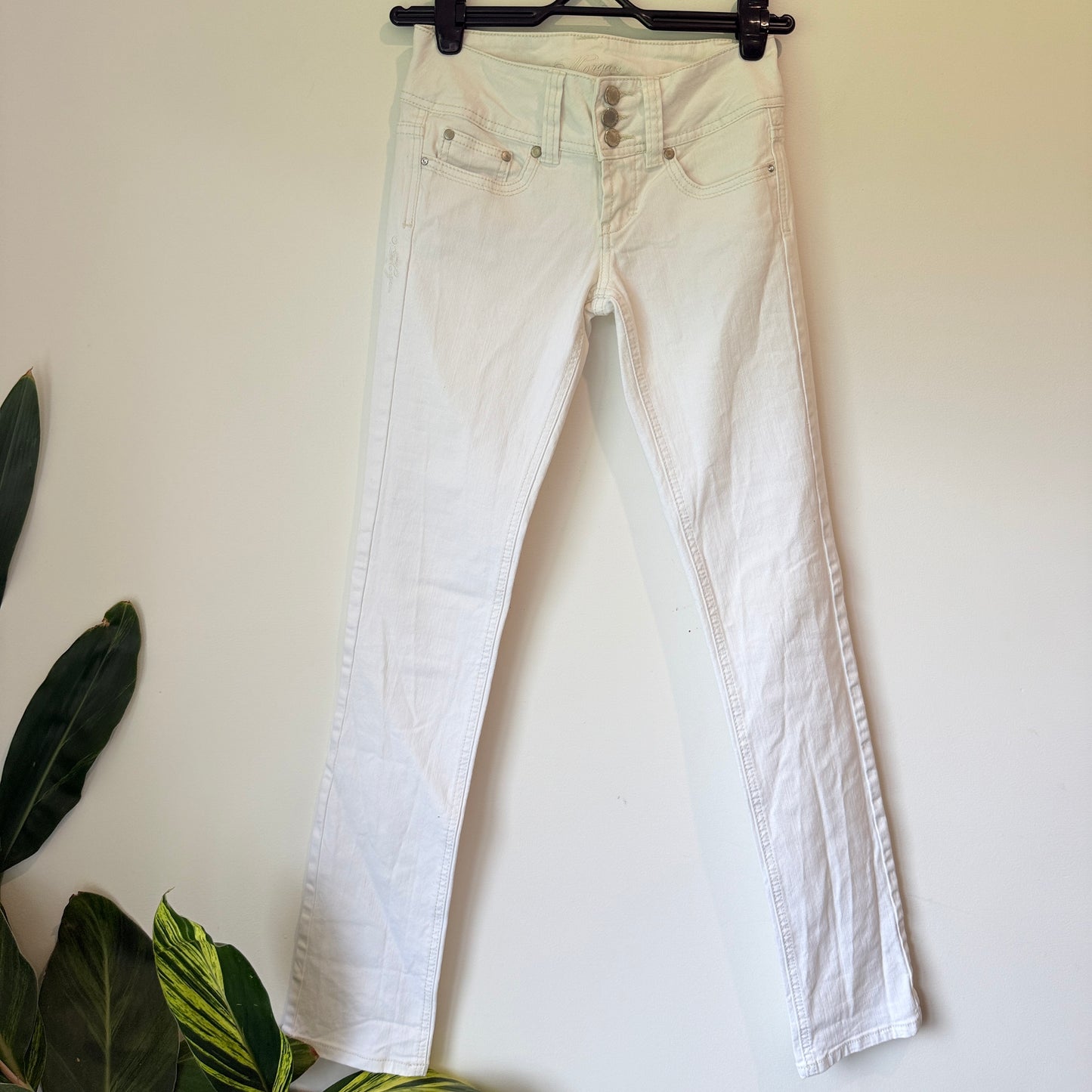 Morgan 66cm Waist White Skinny Jeans