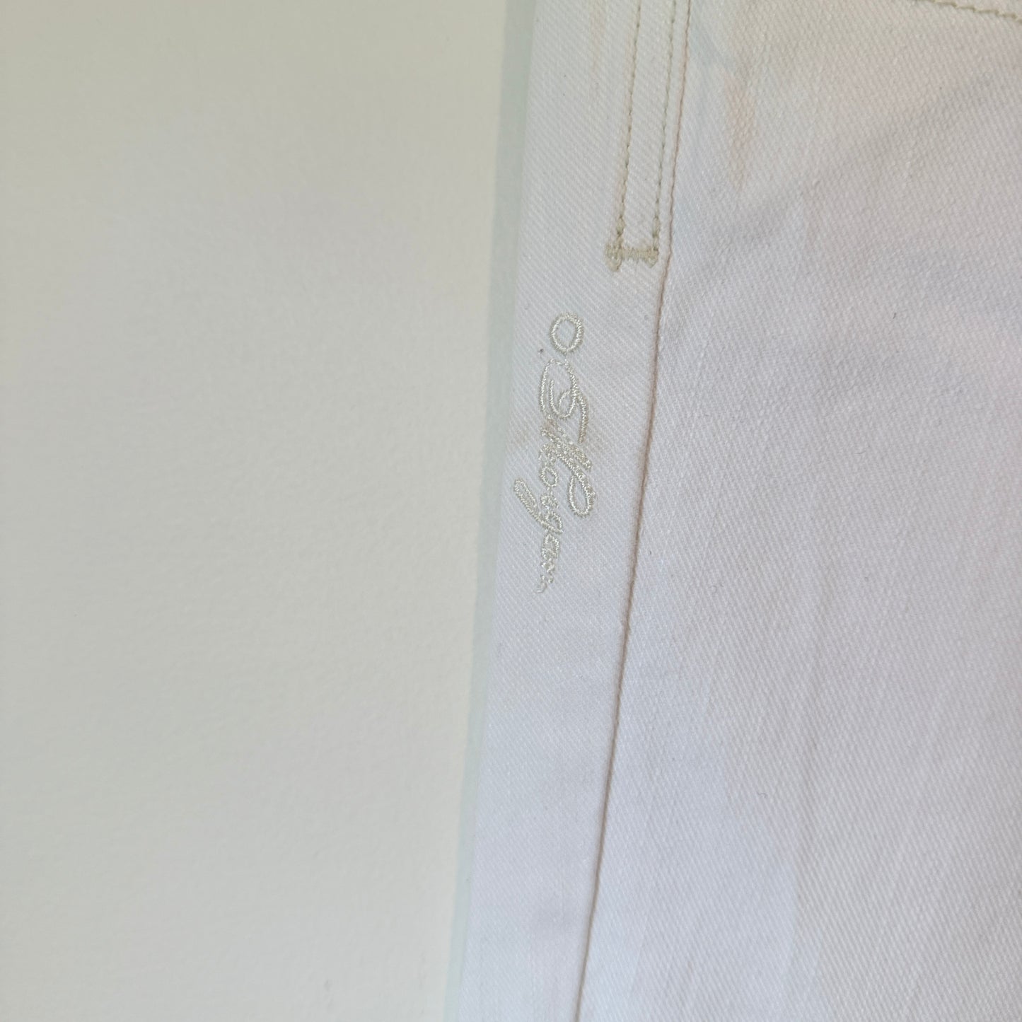 Morgan 66cm Waist White Skinny Jeans