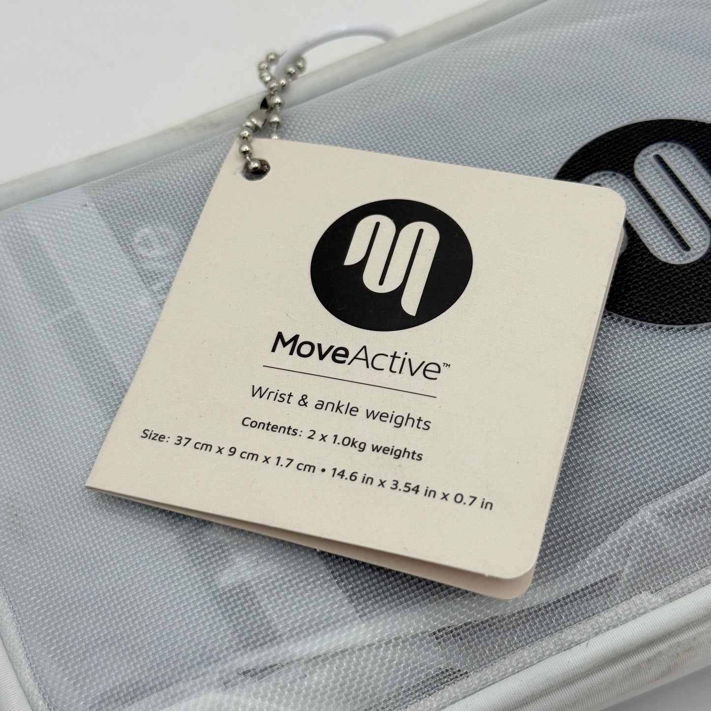 MoveActive Wrist & Ankle Weights – 1kg Each (Expresso Brown)