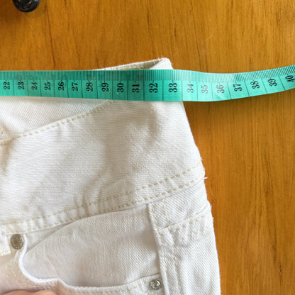 Morgan 66cm Waist White Skinny Jeans