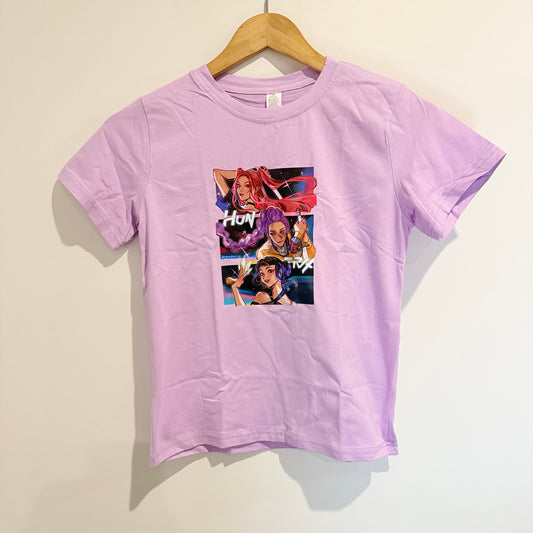 K-Pop Demon Hunters Lavender T-Shirt
