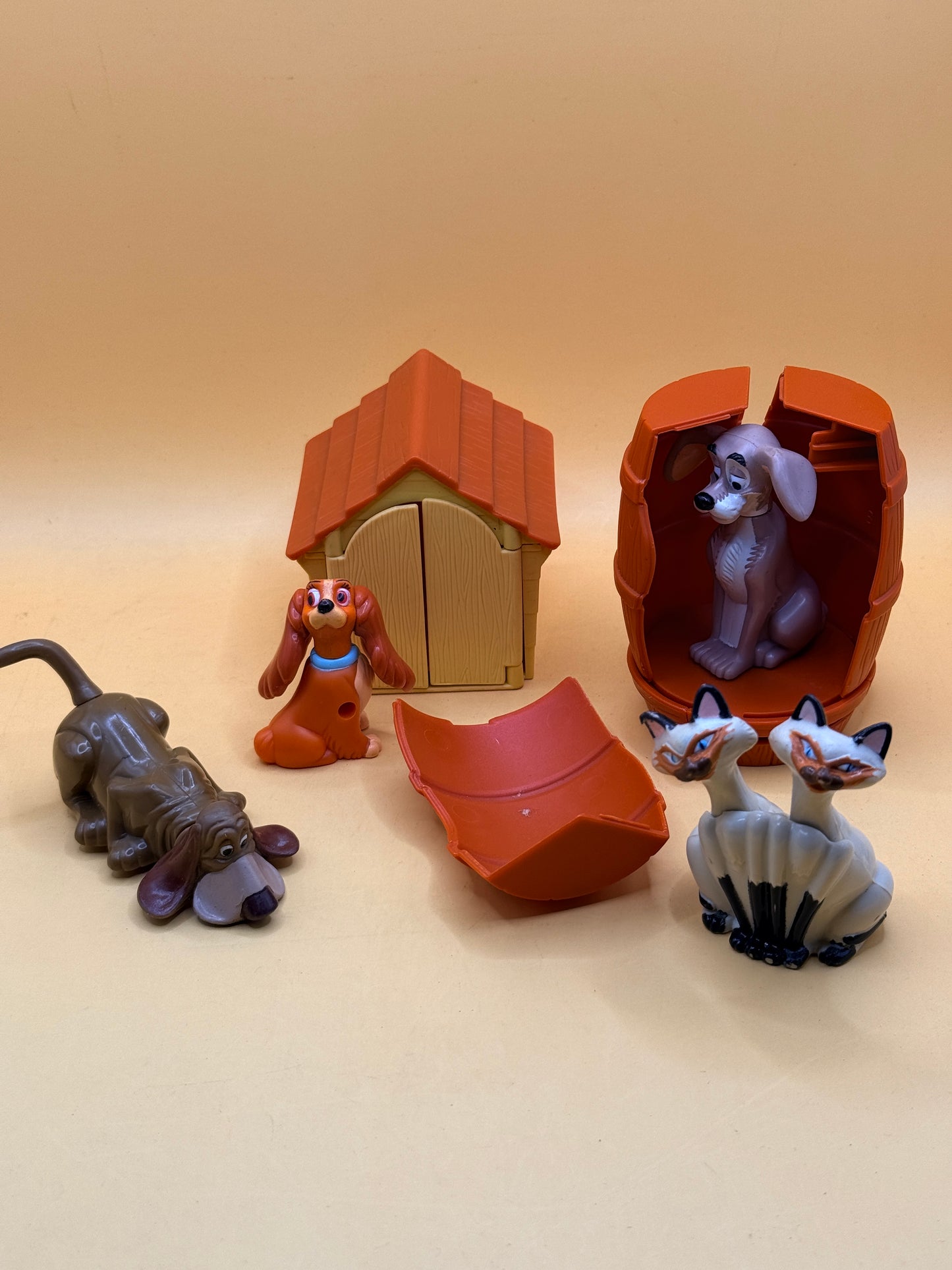 McDonald’s Lady and the Tramp Happy Meal Complete Set 1997