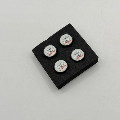 Toyota Logo Tyre Valve Caps 4-Pack