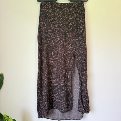 Pull & Bear Size S Floral Print Maxi Skirt