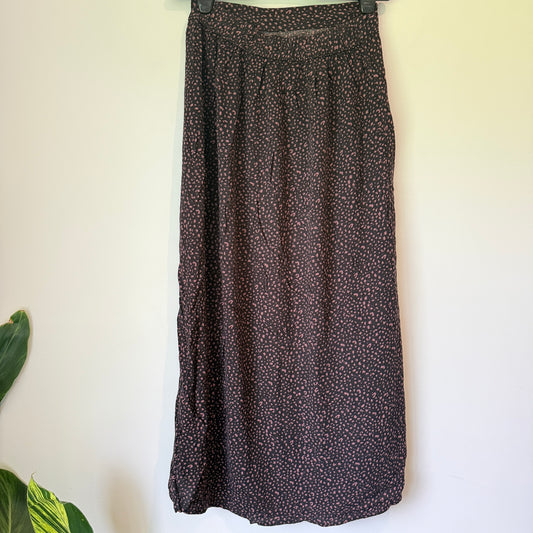 Pull & Bear Size S Floral Print Maxi Skirt