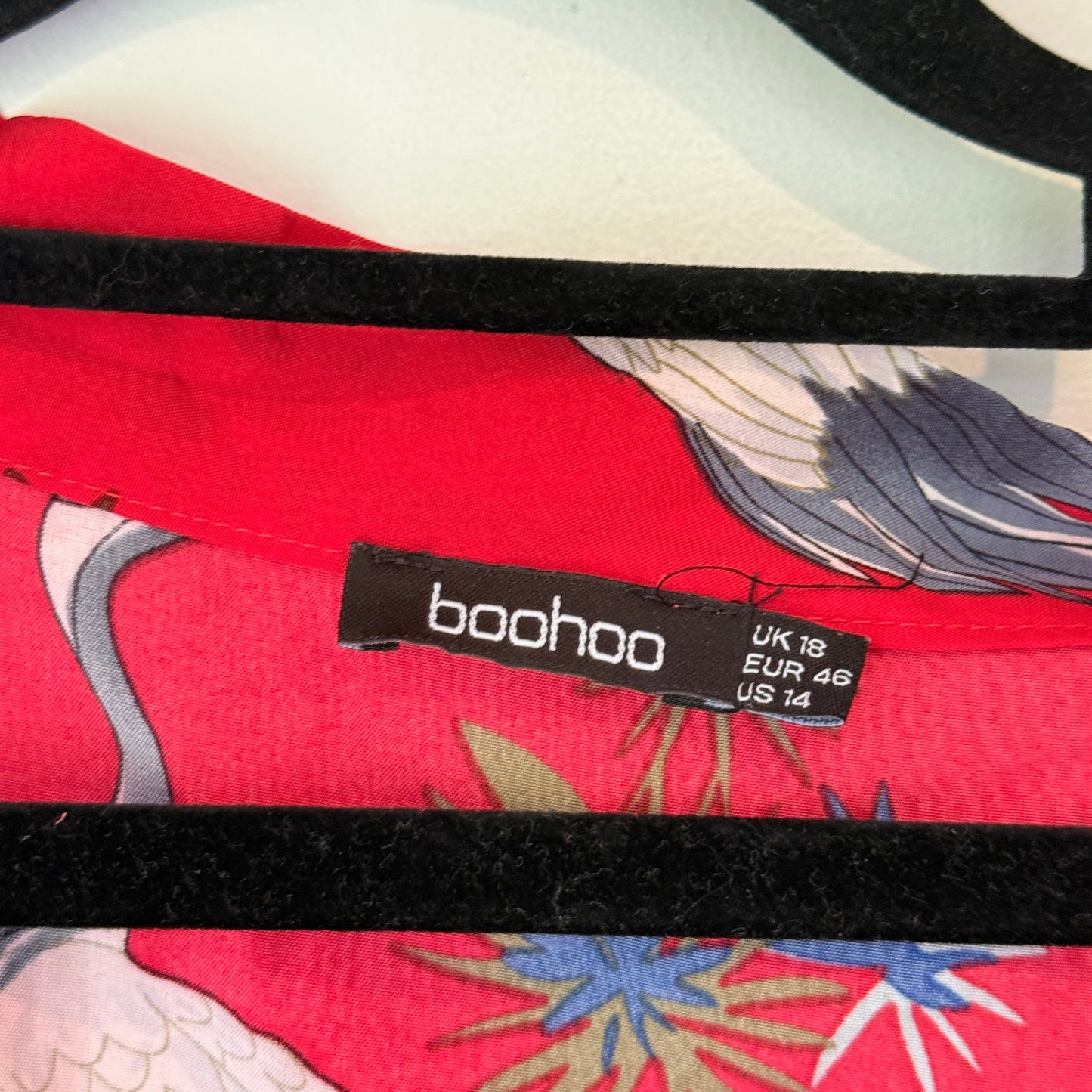 Boohoo Size 18 Belted Romper Playsuit