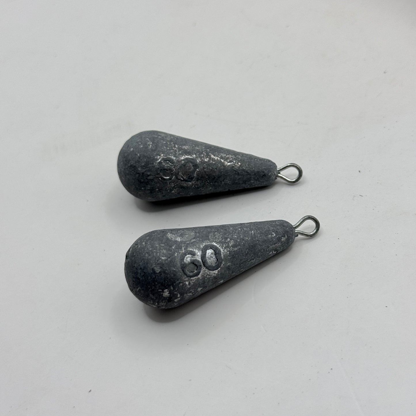 Fishing Sinkers – 6oz Teardrop Weights (Bulk Lot)