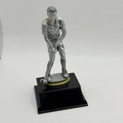 Field Hockey Player Trophy – Silver & Gold Finish