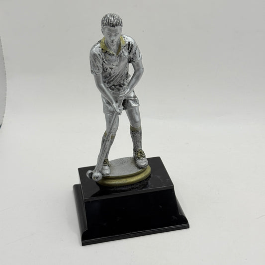 Field Hockey Player Trophy – Silver & Gold Finish