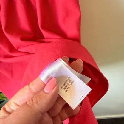 Forever New Size 12 Hot Pink Sleeveless Mini Dress