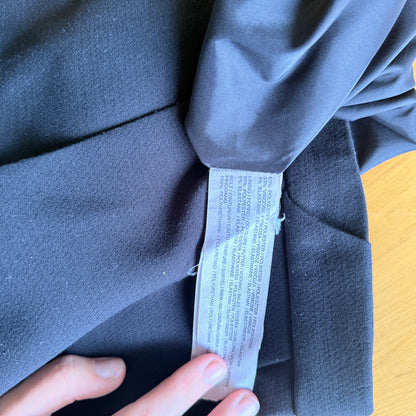 Mango Size 8 Black Pleated Mini Skirt