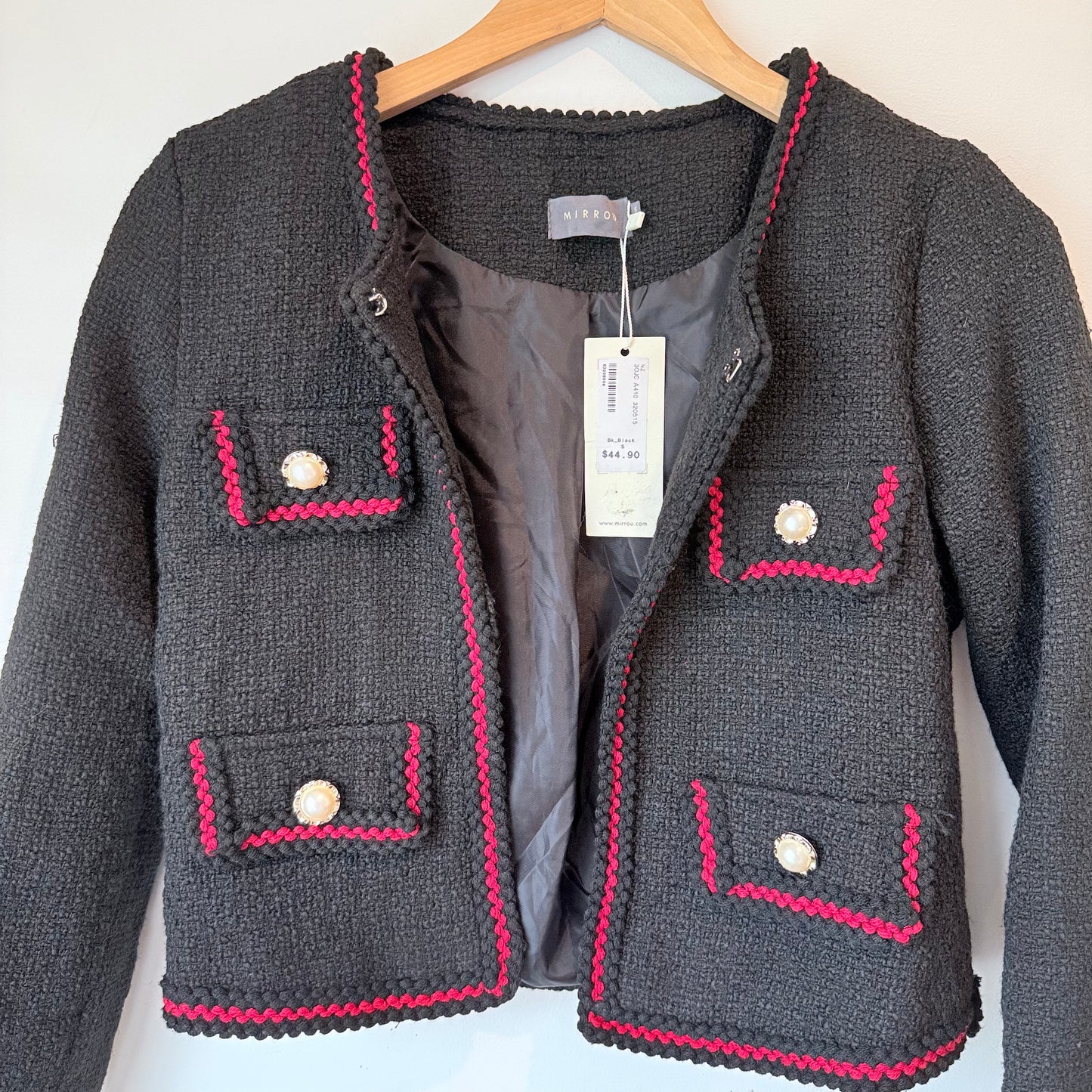 BNWT Mirrou Size S Jacket