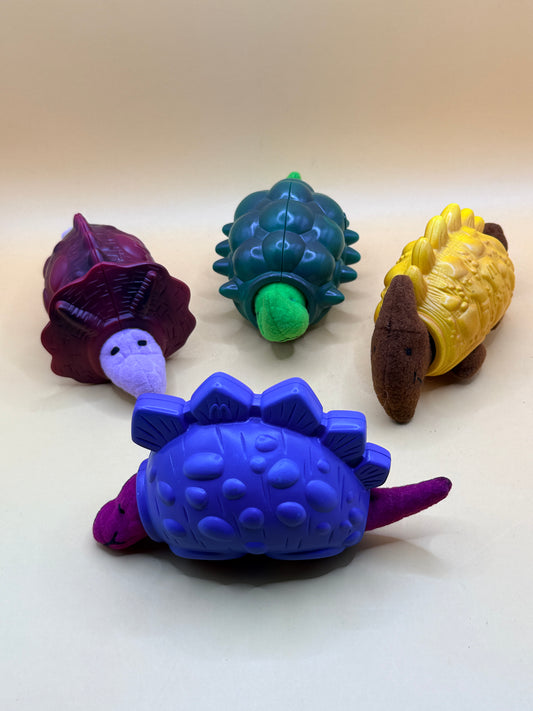 McDonald’s Mighty Dinos Plush Happy Meal Complete Set 1998