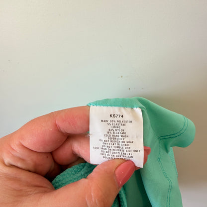 Kookai Size 36 Turquoise Mini Skirt