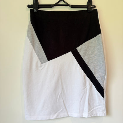 GTW Urban Size M Color-Block Mini Skirt