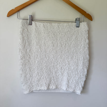 Mirrou Size M Terrycloth Mini Skirt