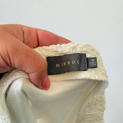 Mirrou Size M Terrycloth Mini Skirt