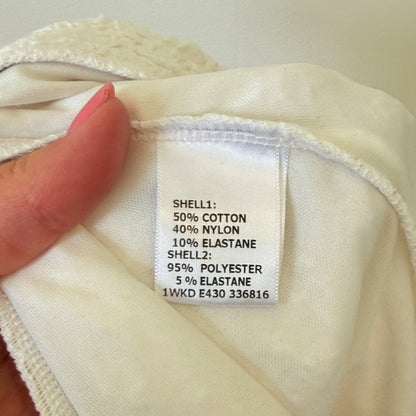 Mirrou Size M Terrycloth Mini Skirt