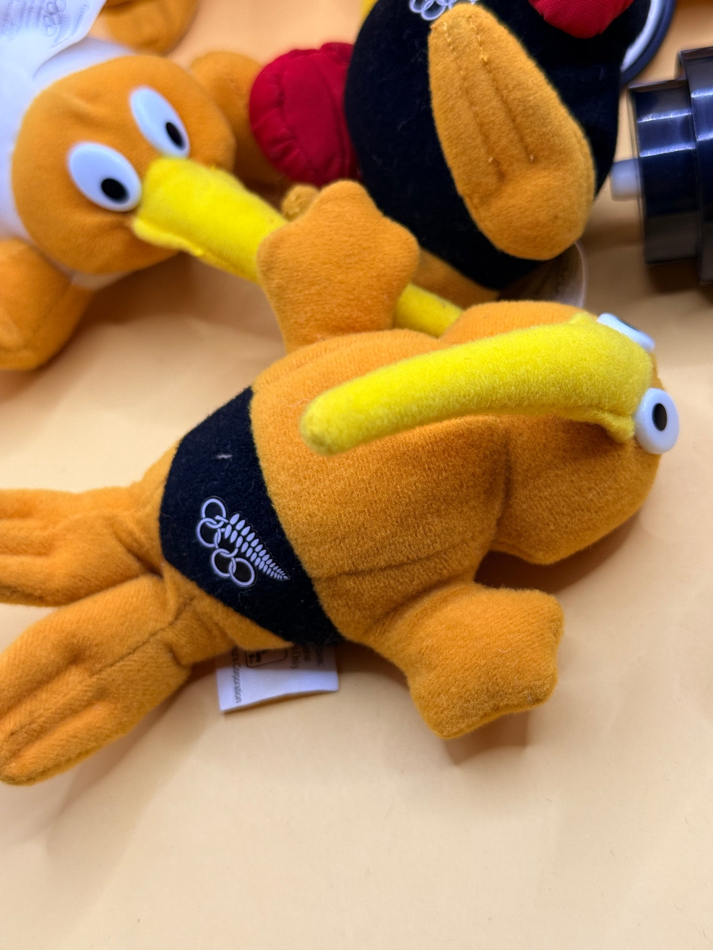 McDonald’s Goldie Olympic Kiwi Plush Complete Set 2000