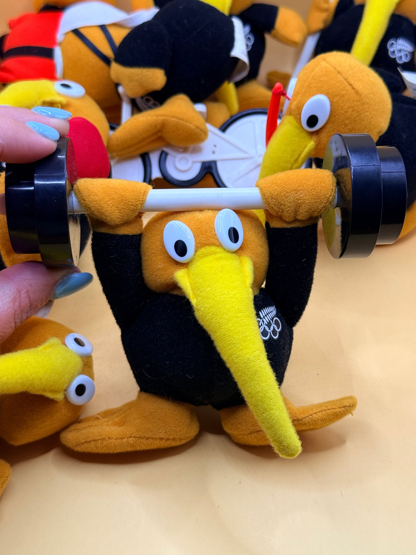 McDonald’s Goldie Olympic Kiwi Plush Complete Set 2000