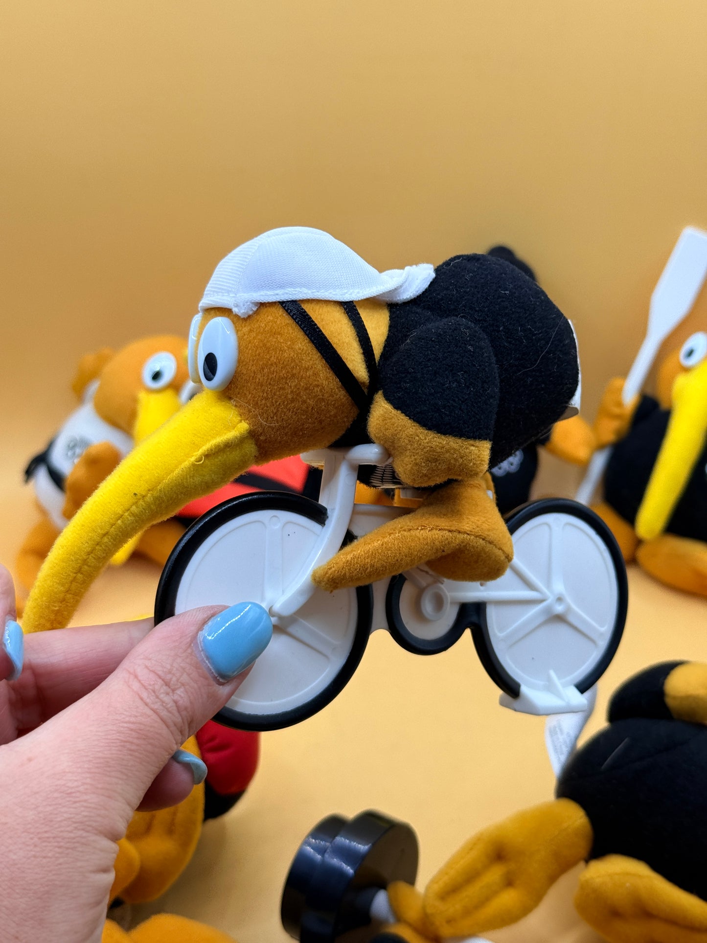 McDonald’s Goldie Olympic Kiwi Plush Complete Set 2000