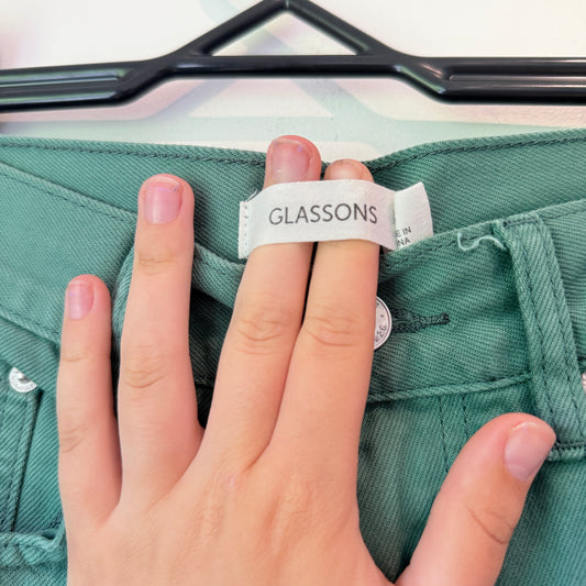 Glassons Size 6 High-Rise Straight Leg Jeans