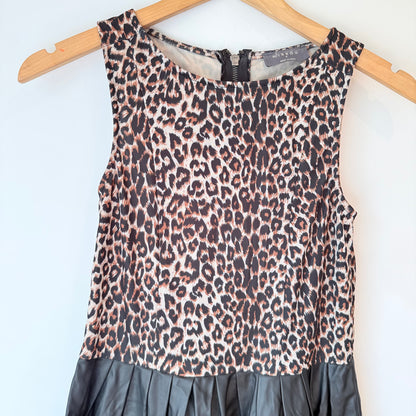 Mirrou Size 8 Leopard Print Dress