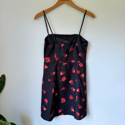 Princess Polly Size 8 Black Mini Dress