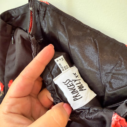 Princess Polly Size 8 Black Mini Dress