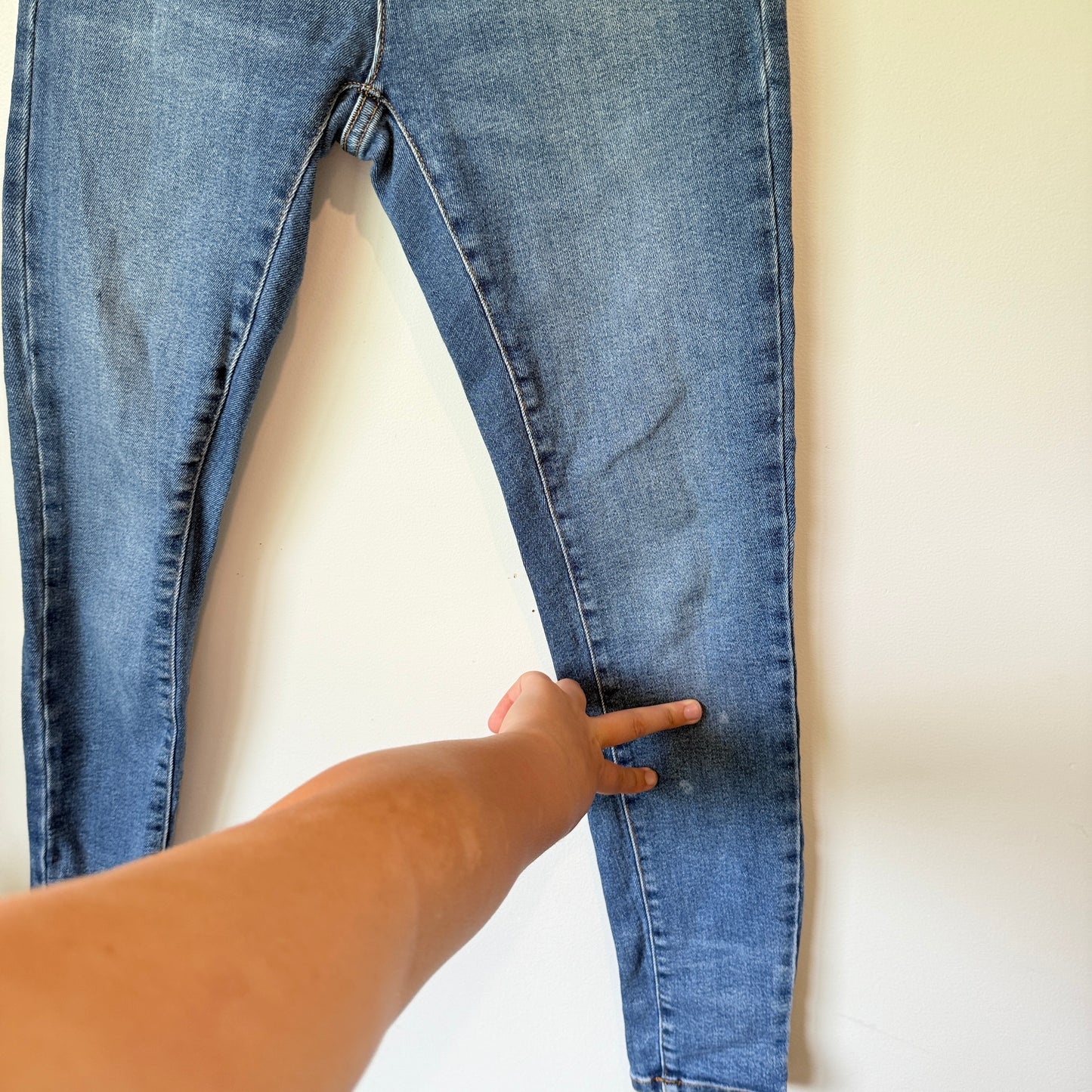 Zara Size 8 Women’s Blue Skinny-Fit Jeans