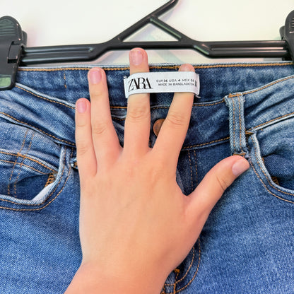 Zara Size 8 Women’s Blue Skinny-Fit Jeans