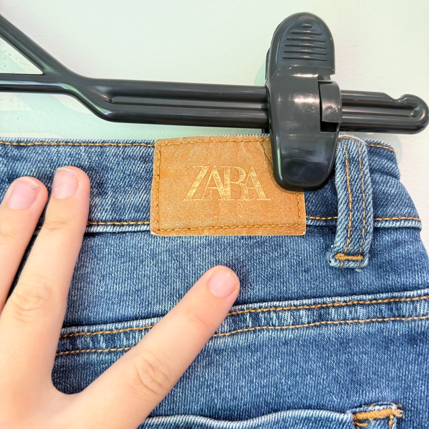 Zara Size 8 Women’s Blue Skinny-Fit Jeans