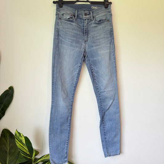 Gap Size 68cm Waist Light Blue Jeans