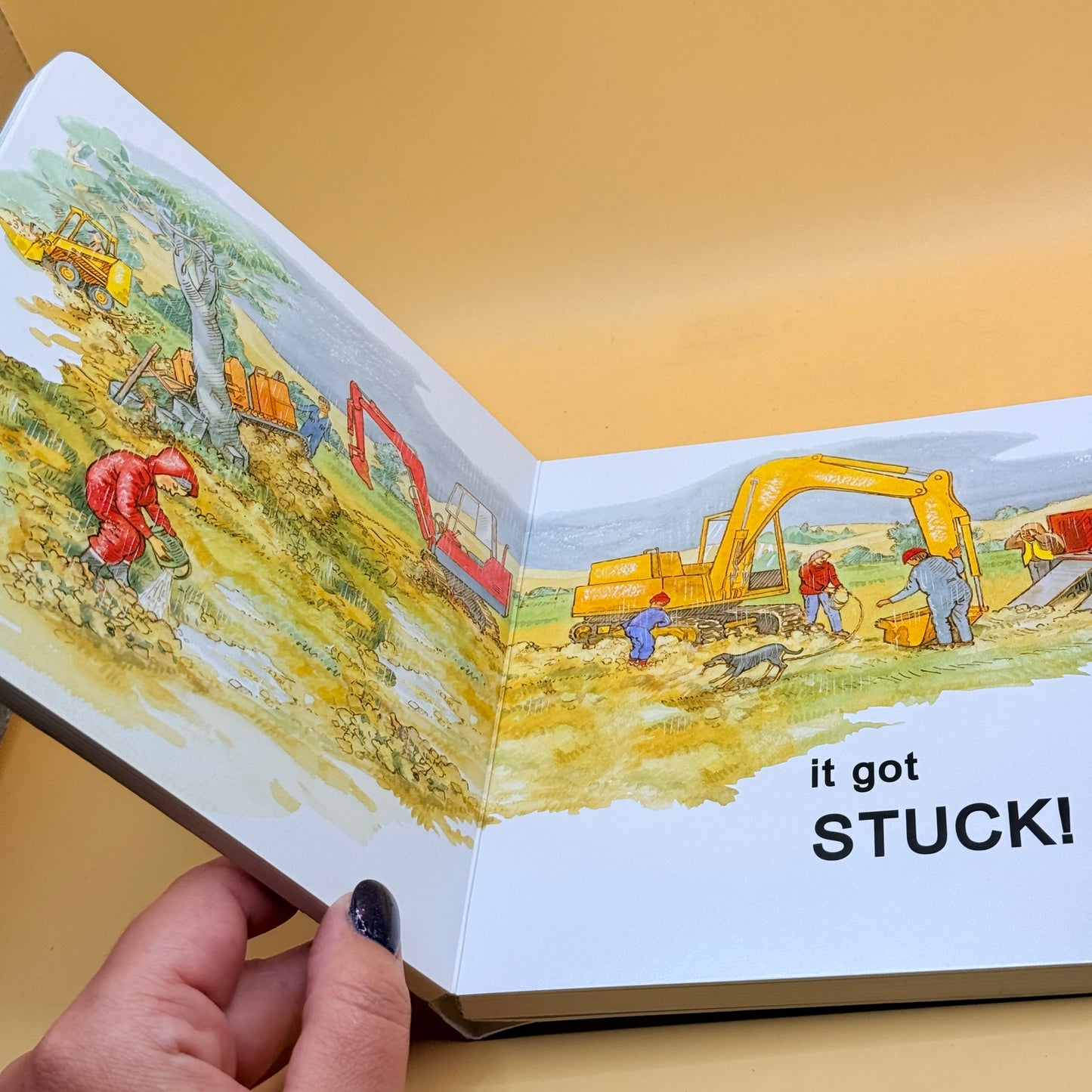 The Little Yellow Digger by Betty and Alan Gilderdale