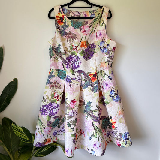 Danny & Nicole Size 14 Sleeveless Fit & Flare Dress