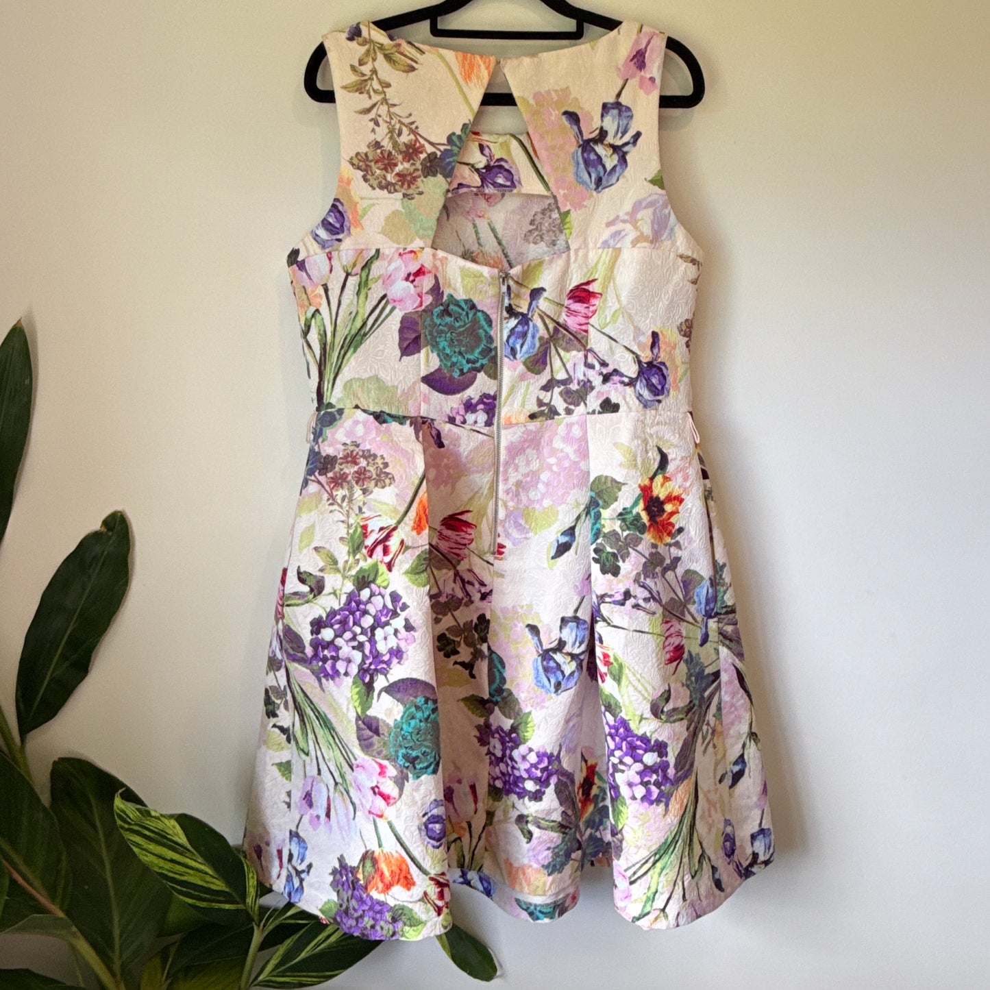 Danny & Nicole Size 14 Sleeveless Fit & Flare Dress