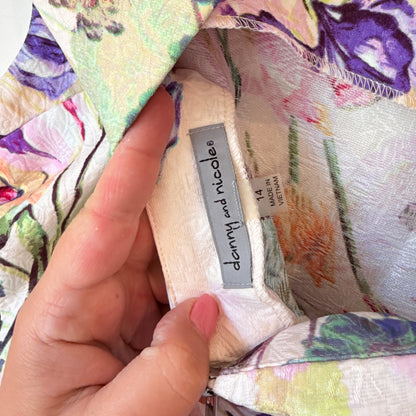 Danny & Nicole Size 14 Sleeveless Fit & Flare Dress