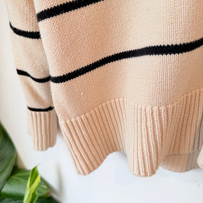 Glassons Size L Knit Stripe Jumper