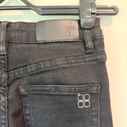 Insight Size 58cm Waist Black High-Waisted Skinny Jeans