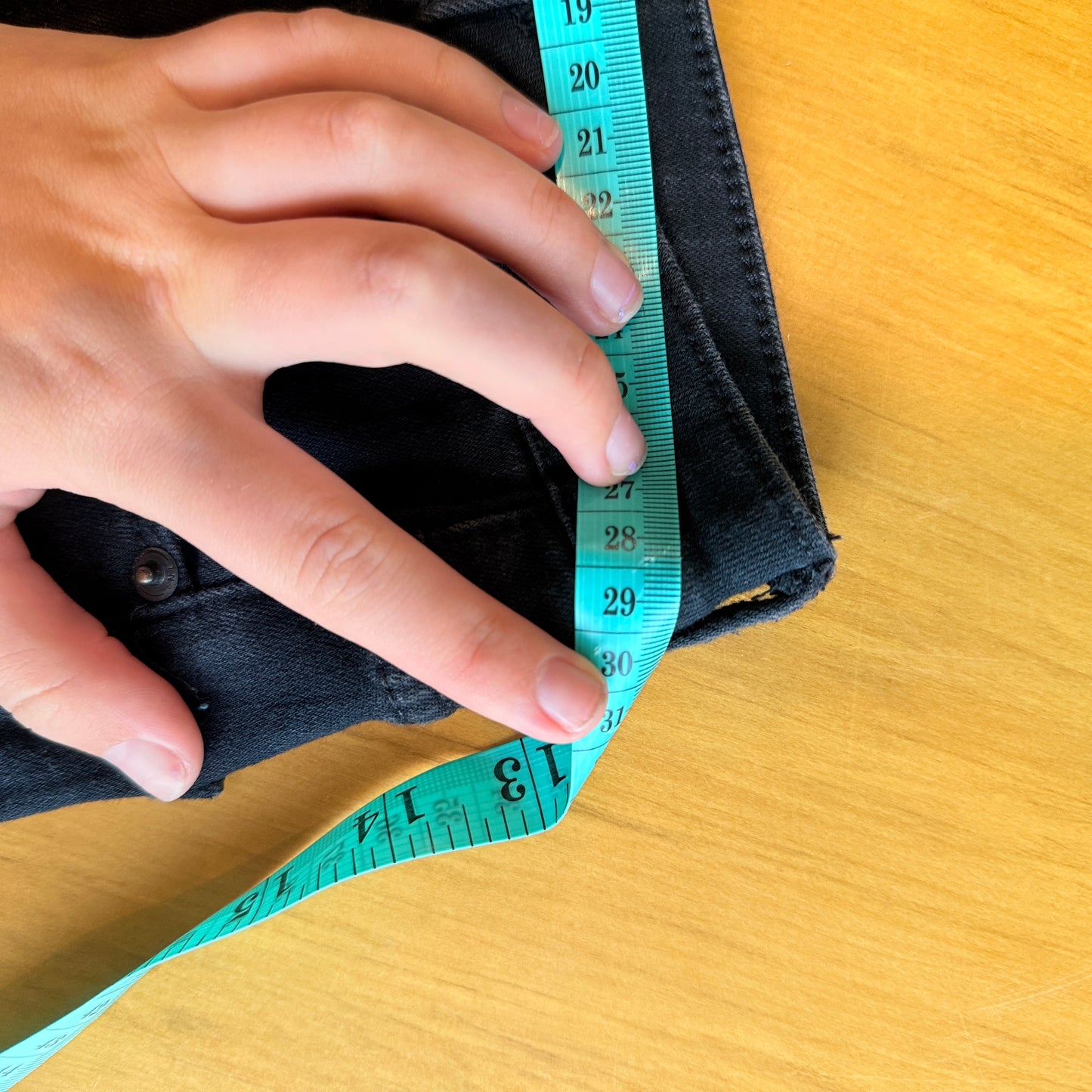 Insight Size 58cm Waist Black High-Waisted Skinny Jeans