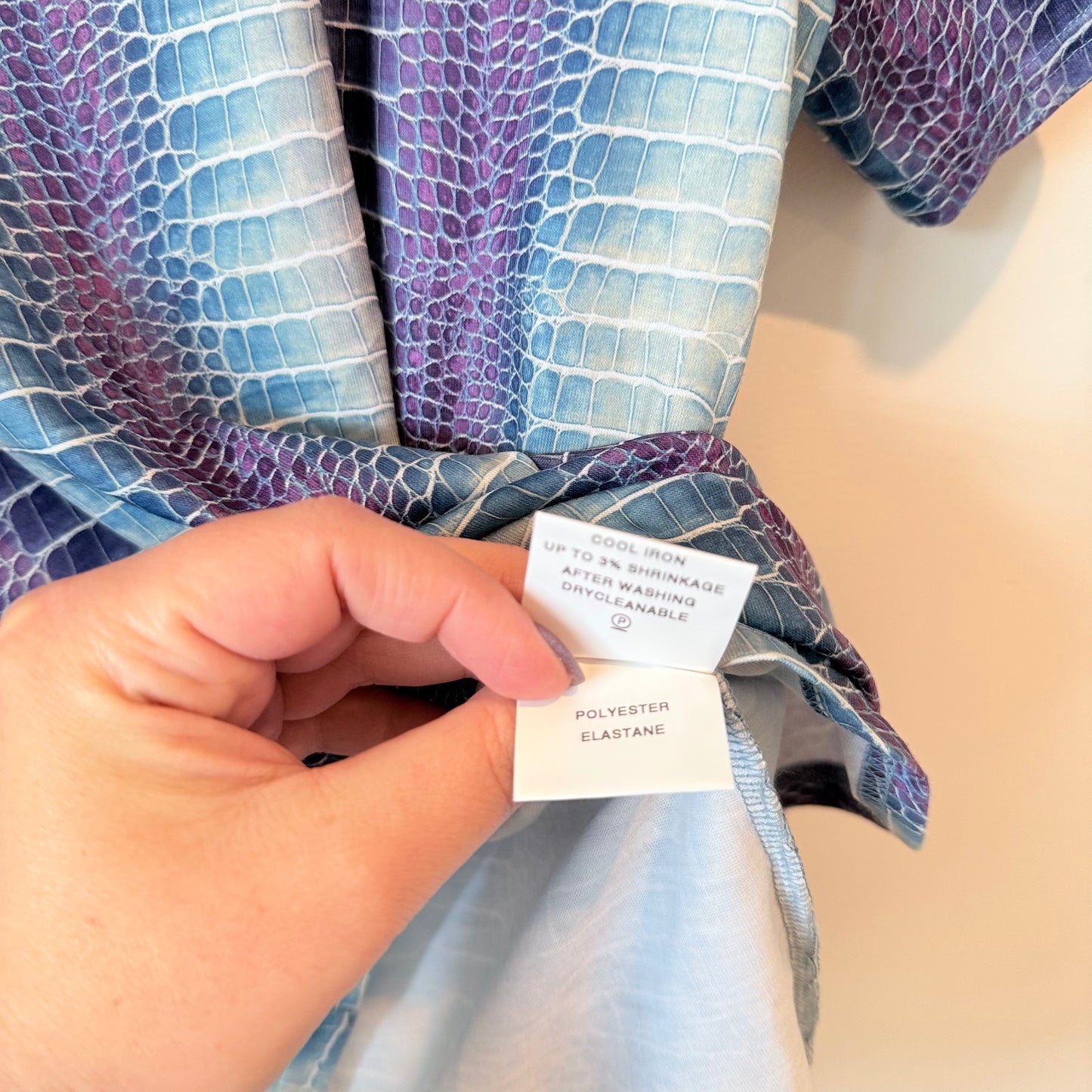 Ketih Mathieson Size 10 Snake Print Top